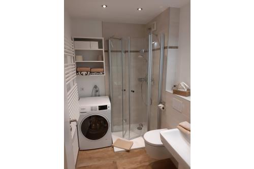 Spiekeroog Ferienwohnung Kamphuus Kajüte - 10/4 - Bad