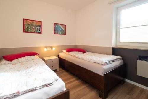 Spiekeroog Ferienwohnung Kamphuus Kajüte - 10/4 - Eltern Zimmer