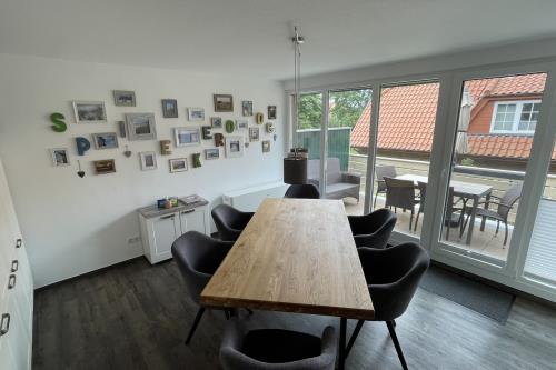 Spiekeroog Ferienwohnung Buff´s Huus im Kamphuus, Whg. 11 - Essplatz