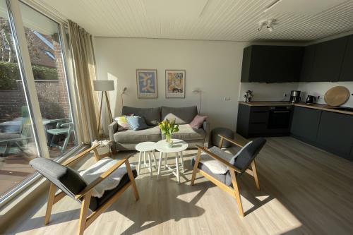 Spiekeroog Ferienwohnung Kamphuus, Whg. 3 - Wohn-Ess-Bereich