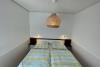 Spiekeroog Ferienwohnung Kamphuus, Whg. 3 - Schlafzimmer mit Doppelbett