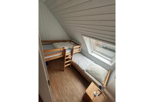 Spiekeroog Ferienwohnung Kieferneck 3 im Spiekerhuus - Schlafzimmer klein / Kinderschlafzimmer