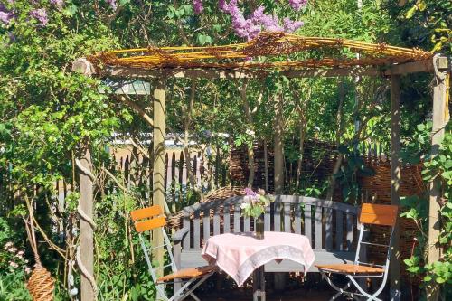 Spiekeroog Ferienwohnung Lütt Paradies - Terrasse der Fewo