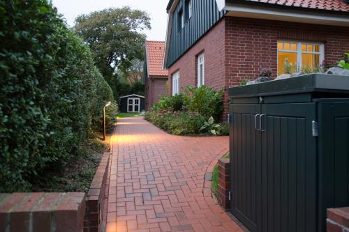 Spiekeroog Ferienwohnung Lummerland - Aufgang Lummerland