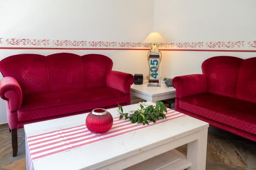 Spiekeroog Ferienhaus Pastors Tuun - Sitzecke EG