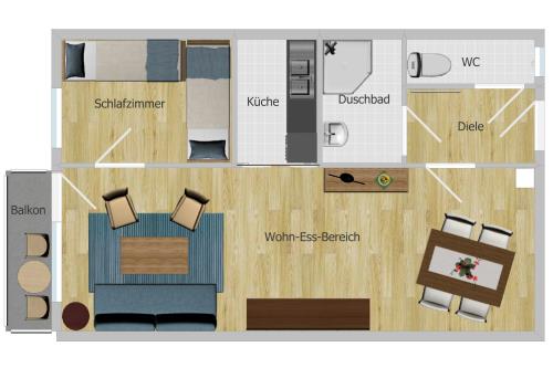 Spiekeroog Ferienwohnung Picks Logierhaus, Neubau App. N5