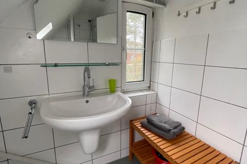 Spiekeroog Ferienwohnung Picks Logierhaus, Whg. 3 - Bad