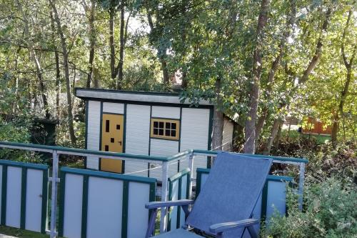 Spiekeroog Ferienhaus Posaunenhaus - 1 - Blick auf den Schuppen