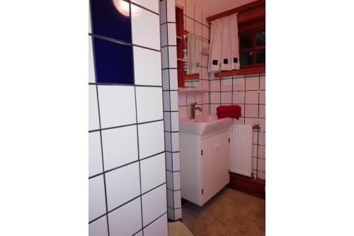 Spiekeroog Ferienhaus Posaunenhaus - Bad