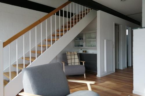 Spiekeroog Ferienhaus Rikes Huus - Hier geht es nach oben