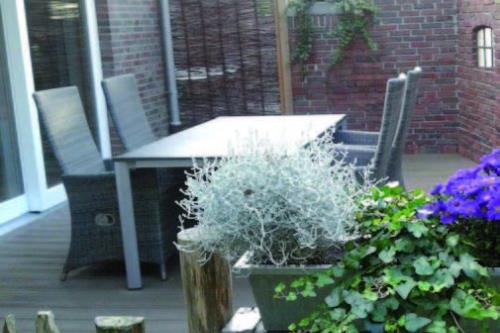Spiekeroog Ferienwohnung Spiekeroog Ferientraum &quot;Bi d´ Utkiek&quot; - 1 Deel - Terrasse