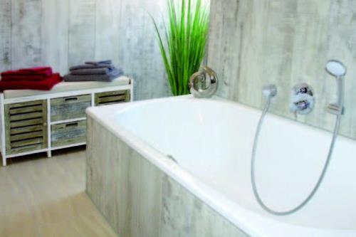 Spiekeroog Ferienwohnung Spiekeroog Ferientraum &quot;Bi d´ Utkiek&quot; - 2 Upkamer - Bad oben