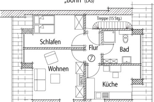 Spiekeroog Ferienwohnung Spiekeroog Ferientraum &quot;Bi d´ Utkiek&quot; - Gebäude I Wohnung Böhn 