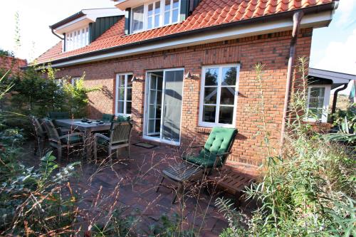 Spiekeroog Ferienhaus TRAUMFÄNGER - Terrasse