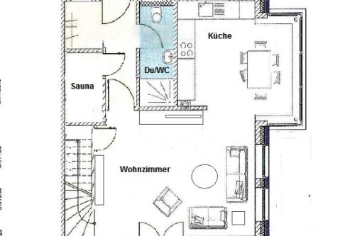 Spiekeroog Ferienhaus TRAUMFÄNGER - Traumfänger - Erdgeschoss
