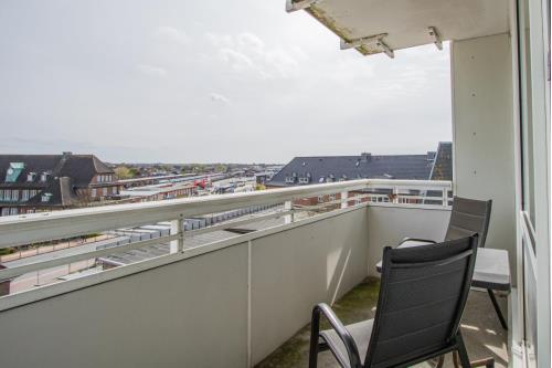 Sylt Ferienwohnung Coop Haus - Westerland - Preetz 32 OB - Balkon Osten
