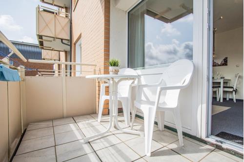 Sylt Ferienwohnung Rimmler - Südstrandperle - Balkon Osten