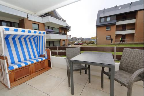 Sylt Ferienwohnung Haus Alice - Westerland - Weigel 36/5 - Balkon