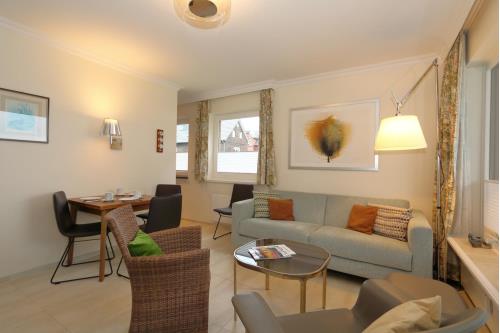 Sylt Ferienwohnung Haus Alice - Westerland - Weigel 36/5 - Wohnzimmer