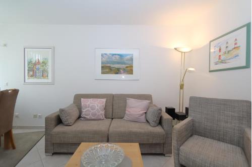 Sylt Ferienwohnung Haus Kompass - Friedrichstrasse 40 - Kompass 2-07 - Innenansicht