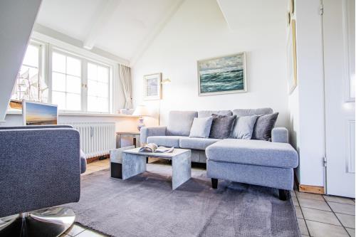 Sylt Ferienwohnung Alte Mühle - Wohnzimmer