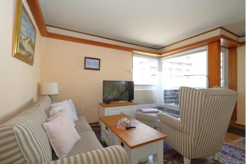 Sylt Ferienwohnung Appartement Hamelmann - mit kleinem Meerblick