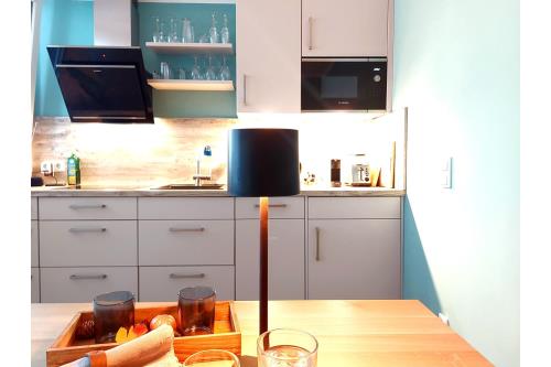 Sylt Ferienwohnung Haus Christianenhöhe - Appartement 9 (Capper) - Küche