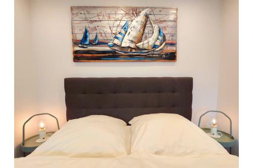 Sylt Ferienwohnung Haus Christianenhöhe - Appartement 9 (Capper) - Bett