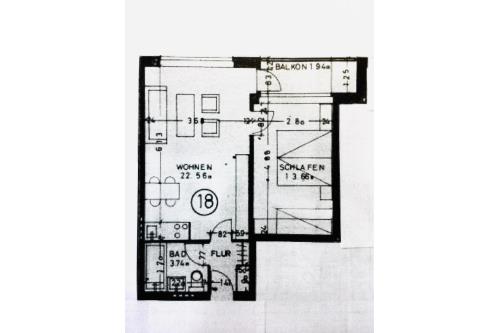 Sylt Ferienwohnung Holsteinisches Haus - Appartement Spalthoff - Grundriss