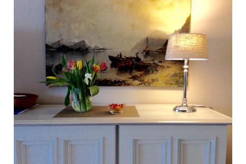 Sylt Ferienwohnung Holsteinisches Haus - Appartement Spalthoff - Wohnzimmer