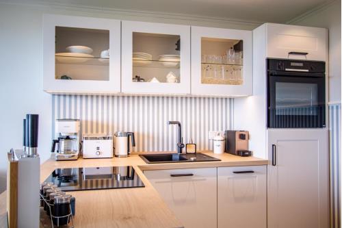 Sylt Ferienwohnung Appartement Meeresleuchten - Küche