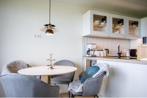 Sylt Ferienwohnung Appartement Meeresleuchten - Wohnzimmer