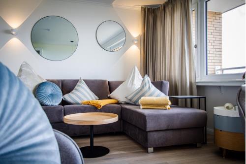 Sylt Ferienwohnung Appartement Meeresleuchten - Wohnzimmer