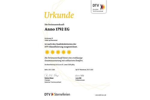 Sylt Ferienwohnung Suite Anno 1792 - EG