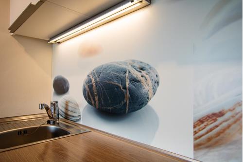 Sylt Ferienwohnung Haus Hanseat - Appartement Kröger - Küche