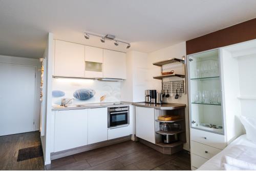 Sylt Ferienwohnung Haus Hanseat - Appartement Kröger - Küche