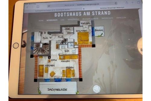 Wangerooge Bootshaus am Strand - Ferienwohnung 4